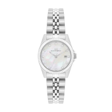 Rhodenwald & Söhne Rhodenwald & Söhne Analoog horloge zilver / parelwit