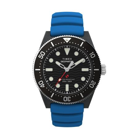 TIMEX Analoog horloge blauw / zwart / natuurwit