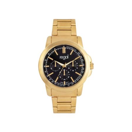 Lucardi Lucardi Analoog horloge goud / zwart