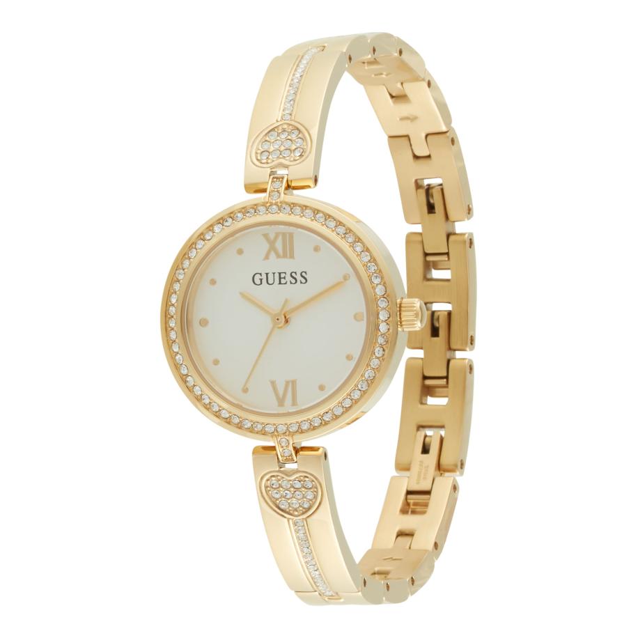Guess GUESS Analoog horloge Lovey goud / transparant -