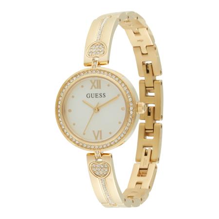 Guess GUESS Analoog horloge Lovey goud / transparant