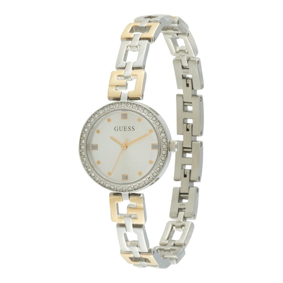 Guess GUESS Analoog horloge goud / zilver / wit -
