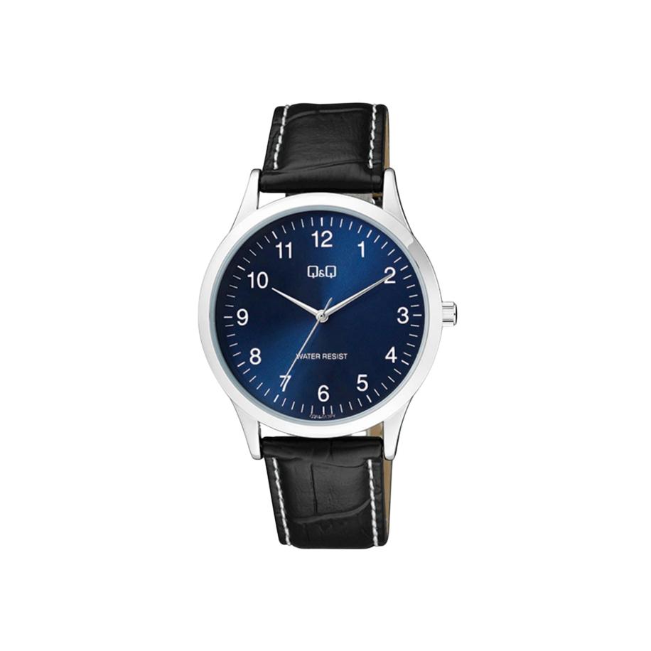 Q&Q Q&Q Analoog horloge navy / zwart / zilver -
