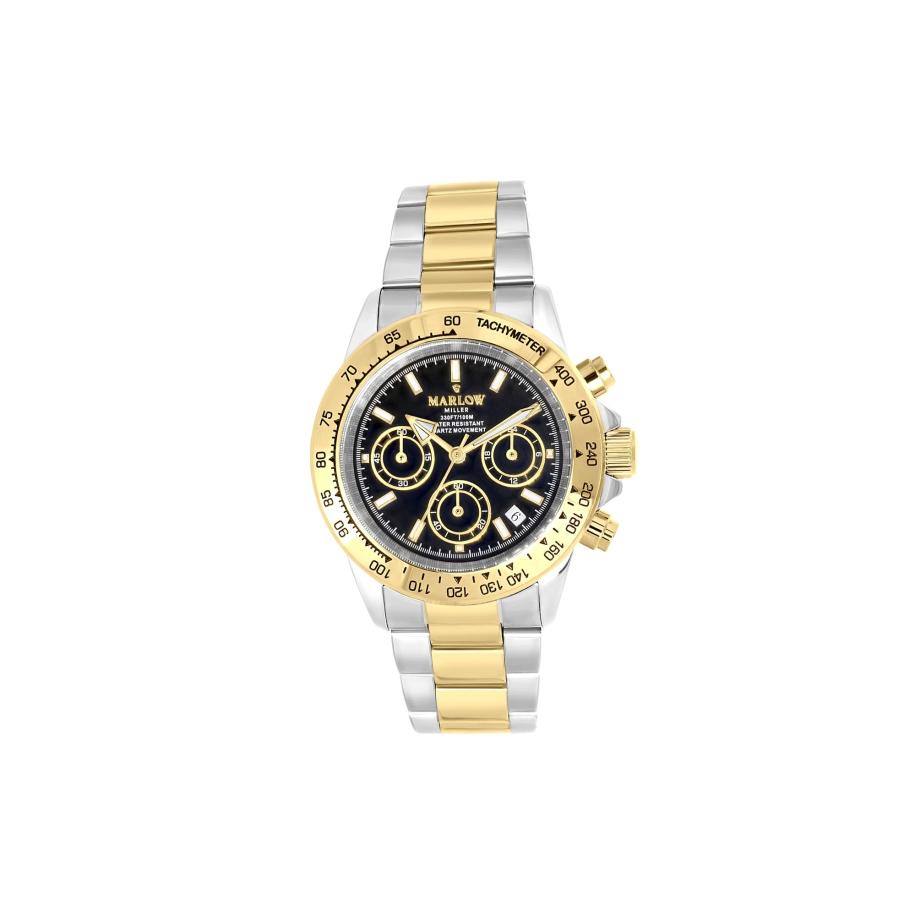 Lucardi Lucardi Analoog horloge Statement goud / zwart / zilver -