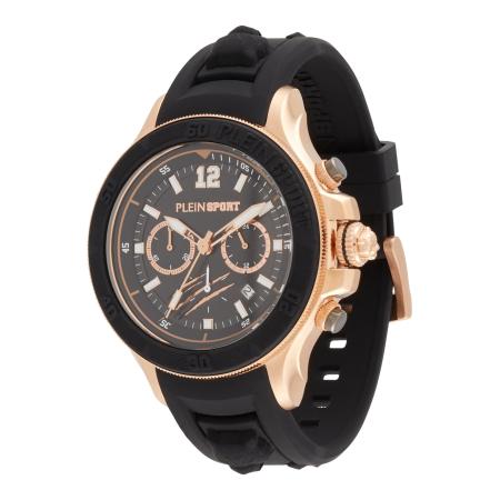 Plein Sport Plein Sport Analoog horloge Warrior Tech rose-goud / zwart