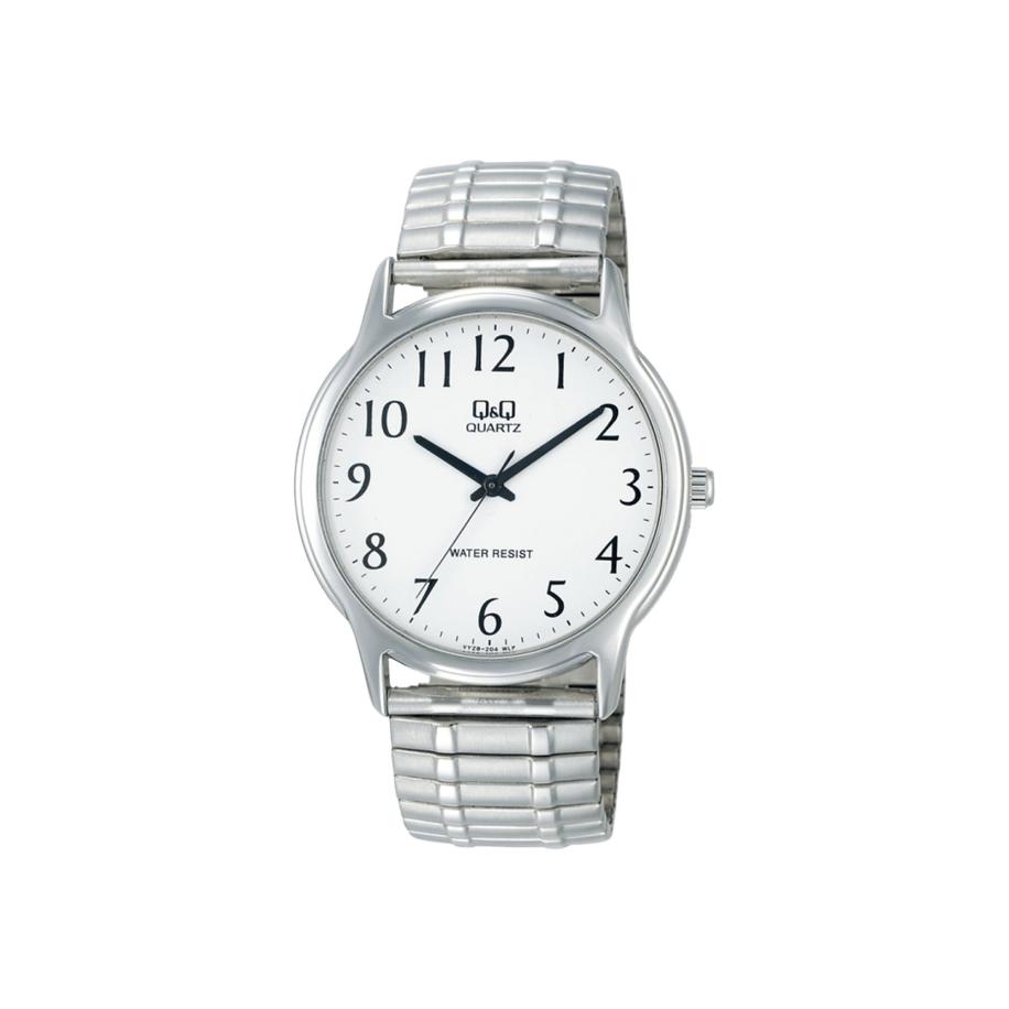 Q&Q Q&Q Analoog horloge zwart / zilver / wit -