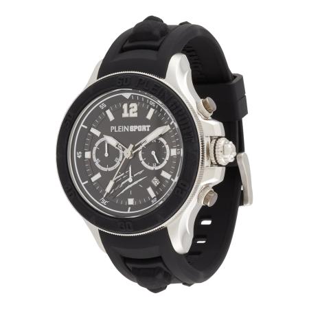 Plein Sport Plein Sport Analoog horloge Warrior Tech zwart / zilver