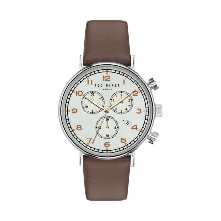 Ted Baker Ted Baker Analoog horloge Barnett Backlight bruin / zilver