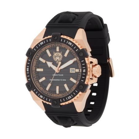 Plein Sport Plein Sport Analoog horloge rose-goud / zwart