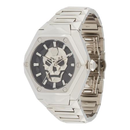 Philipp Plein Analoog horloge zwart / zilver