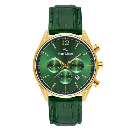 Mats Meier Analoog horloge groen