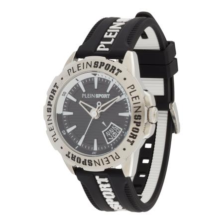 Plein Sport Plein Sport Analoog horloge zwart / zilver / wit