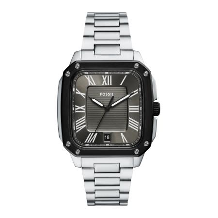 Fossil FOSSIL Analoog horloge zwart / zilver / wit