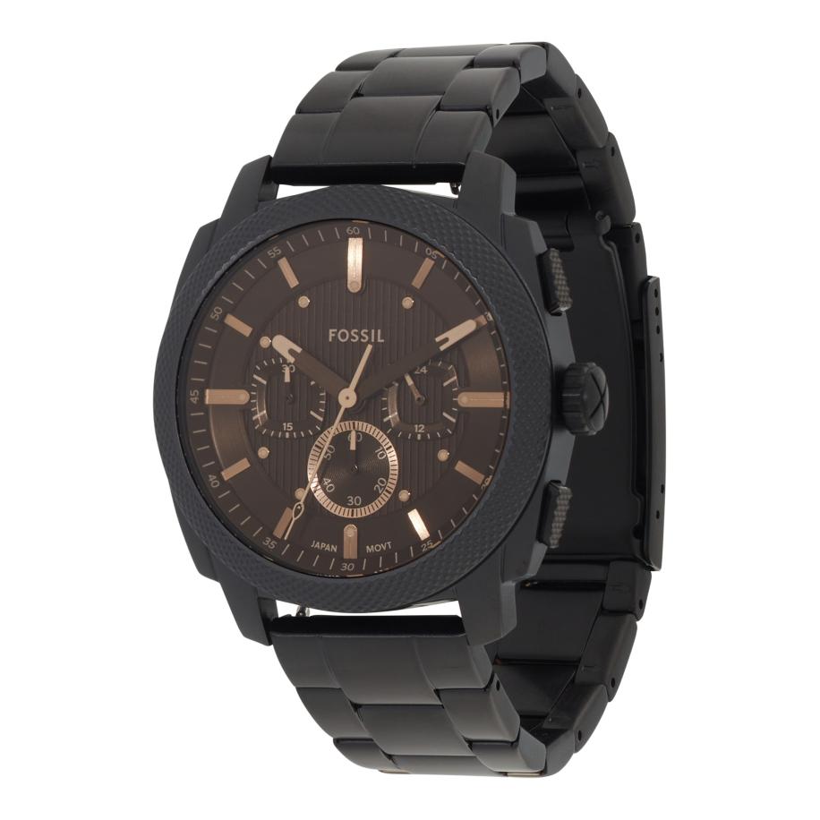 Fossil FOSSIL Analoog horloge bruin / donkerbruin / zwart -