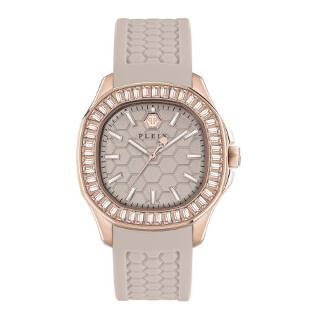 Philipp Plein Philipp Plein Analoog horloge beige