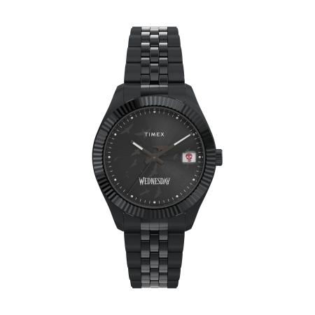 TIMEX Analoog horloge Timex x Wednesday Timex Legacy zwart