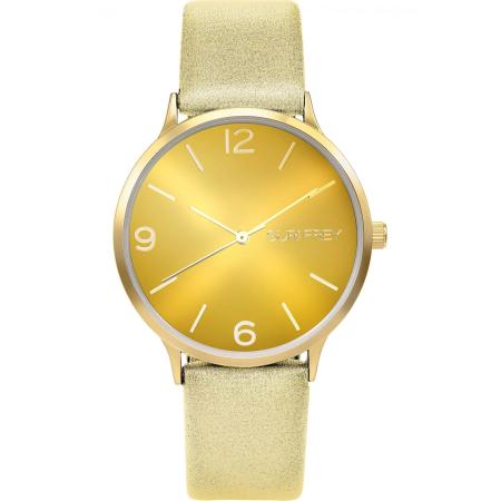 Suri Frey Analoog horloge Roxy geel / goud