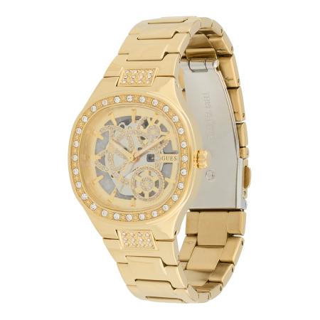 GUESS Analoog horloge ELECTRA goud / zilver / transparant