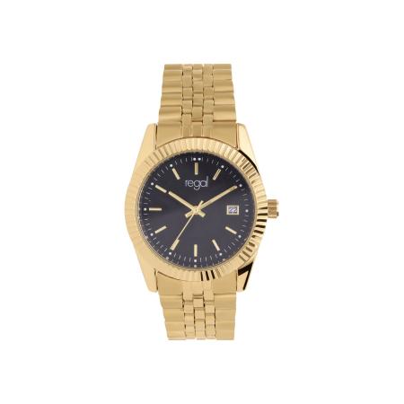 Lucardi Lucardi Analoog horloge goud / zwart