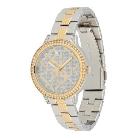 GUESS Analoog horloge goud / zilver