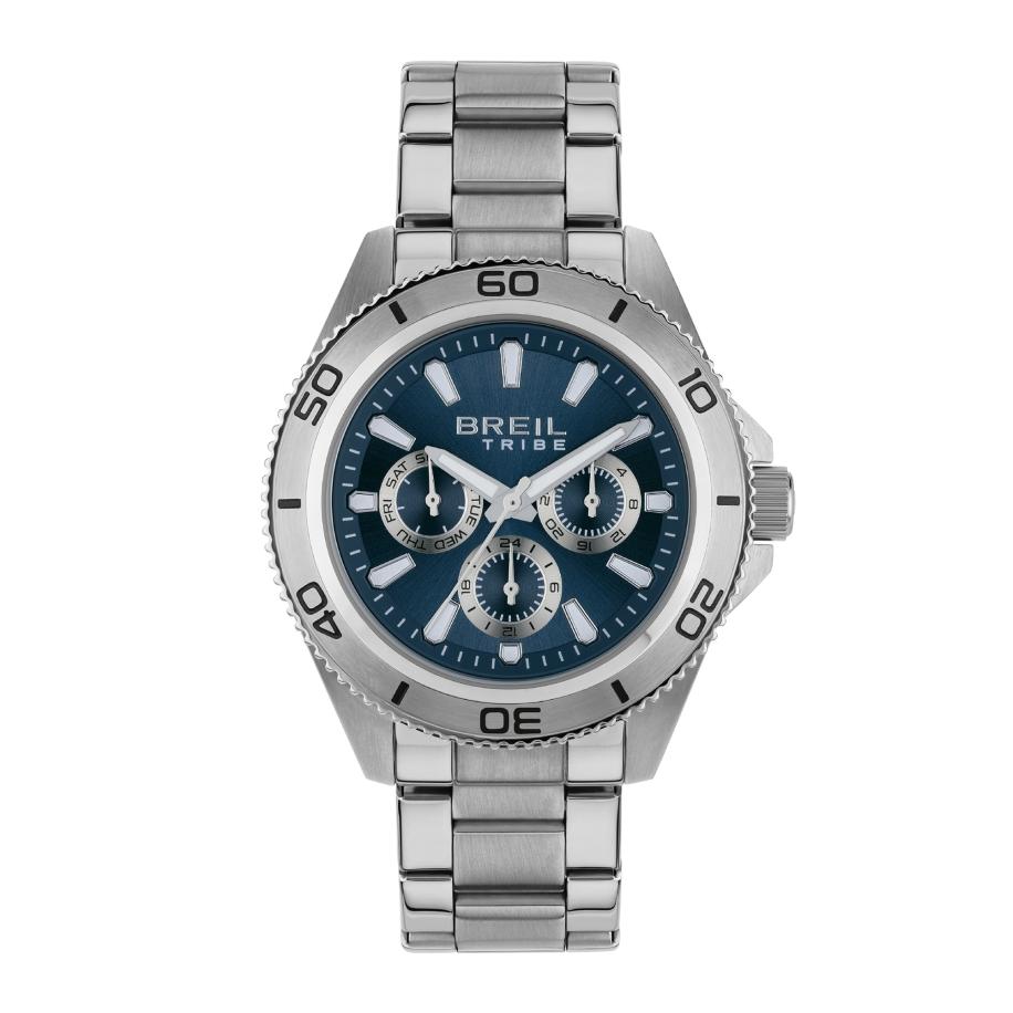 Breil Breil Analoog horloge Challenge marine / zilver -