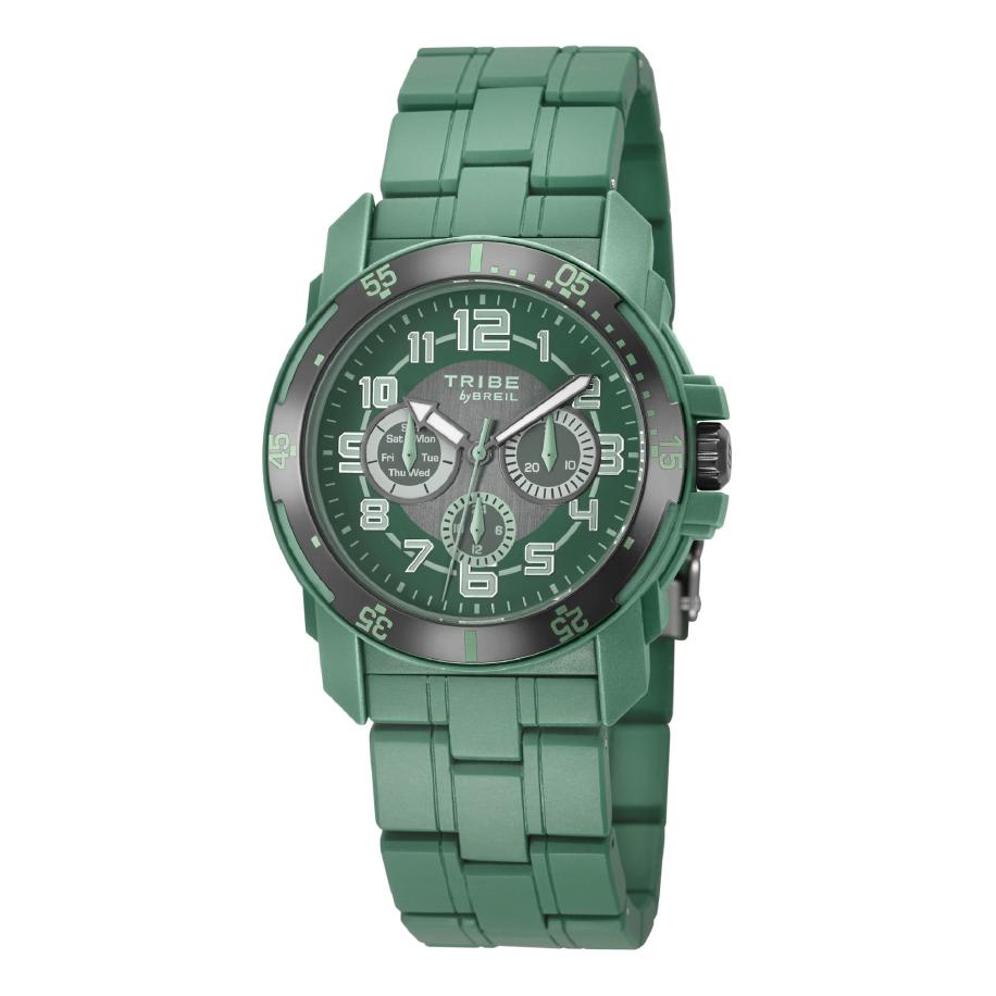 Breil Breil Analoog horloge Knock donkergrijs / groen -