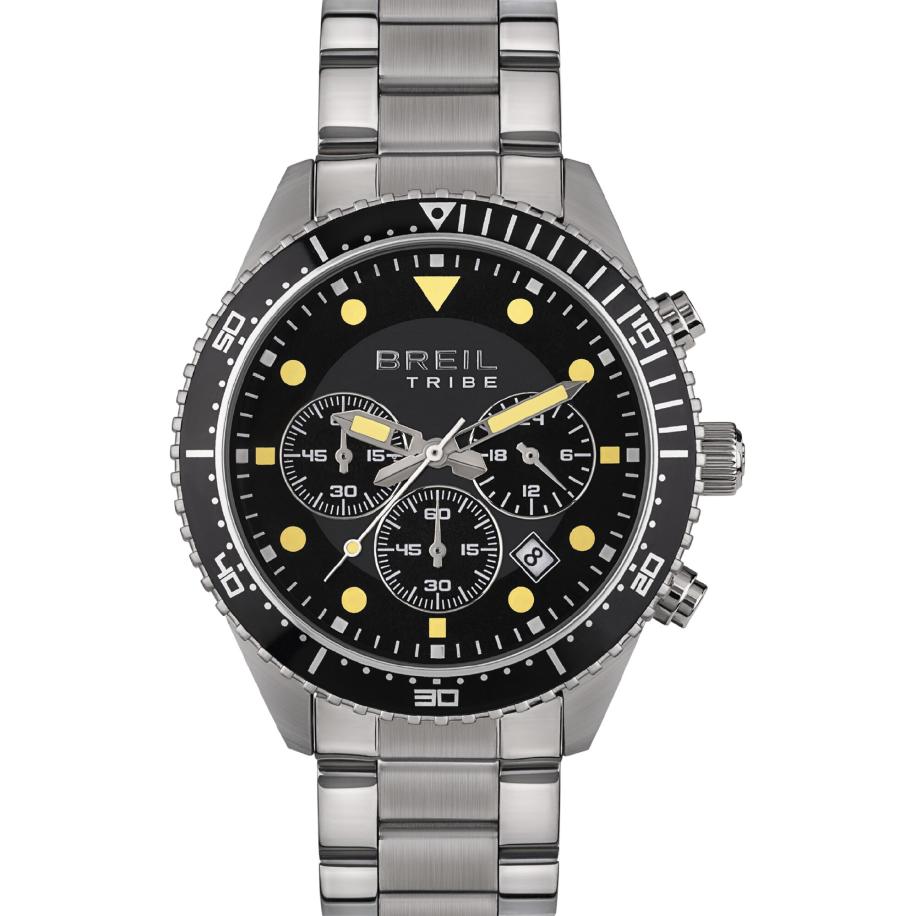 Breil Breil Analoog horloge Sail zwart / zilver -