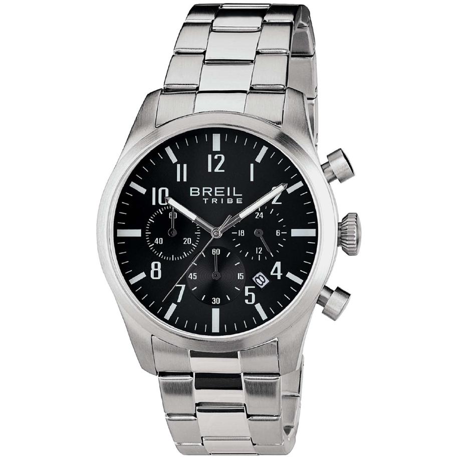 Breil Breil Analoog horloge Classic Elegance zwart / zilver -