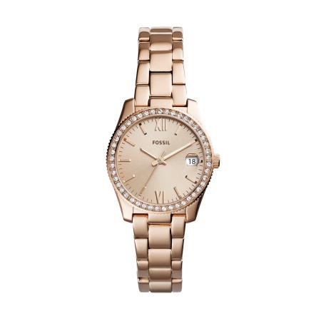 Fossil FOSSIL Analoog horloge Scarlette rose-goud
