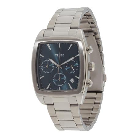 CLUSE Analoog horloge Quartaut zilver