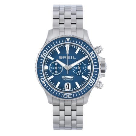 Breil Breil Analoog horloge Manta P.R.O. blauw / zilver
