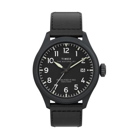 TIMEX Analoog horloge zwart