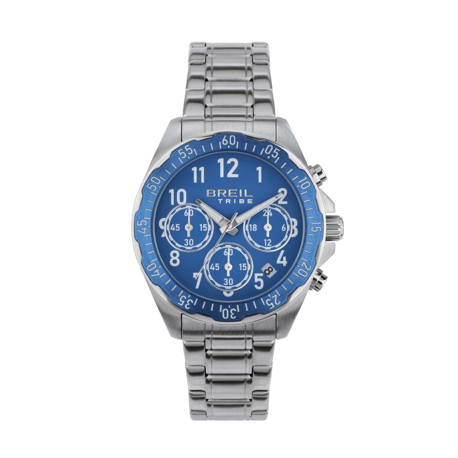 Breil Breil Analoog horloge Grow Up blauw / zilver -