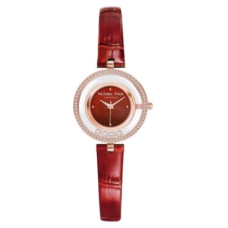 Victoria Hyde Victoria Hyde Analoog horloge Stars goud / rood / transparant / wit