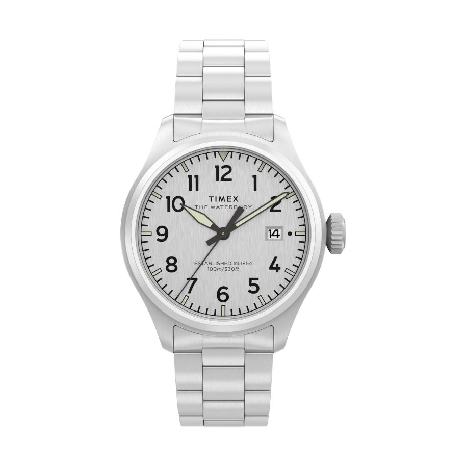 TIMEX Analoog horloge zilver Zilver