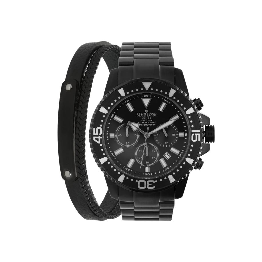 Lucardi Lucardi Analoog horloge Statement zwart / wit -