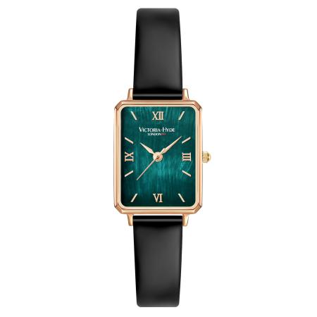Victoria Hyde Victoria Hyde Analoog horloge Hampton goud / smaragd / zwart