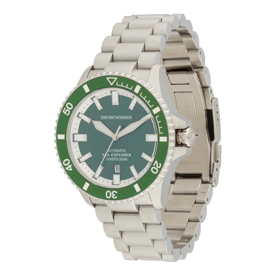 Emporio Armani Emporio Armani Analoog horloge groen / petrol / zilver -
