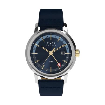 TIMEX Analoog horloge Marlin® Quartz GMT blauw