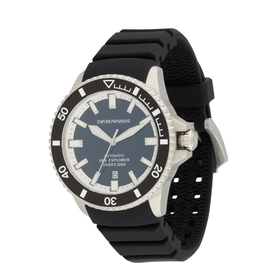Emporio Armani Emporio Armani Analoog horloge marine / zwart / zilver -