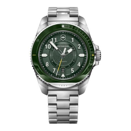 Victorinox VICTORINOX Analoog horloge donkergroen / zilver