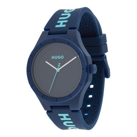 Hugo Boss HUGO Analoog horloge #LIT FOR HIM lichtblauw / donkerblauw