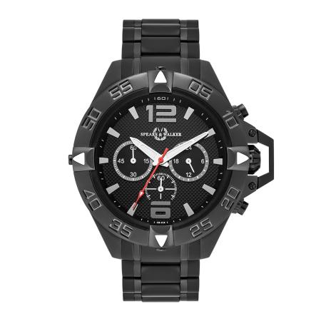 Spears & Walker Analoog horloge zwart