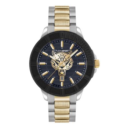 Plein Sport Plein Sport Analoog horloge CITY RUSH goud / zwart / zilver