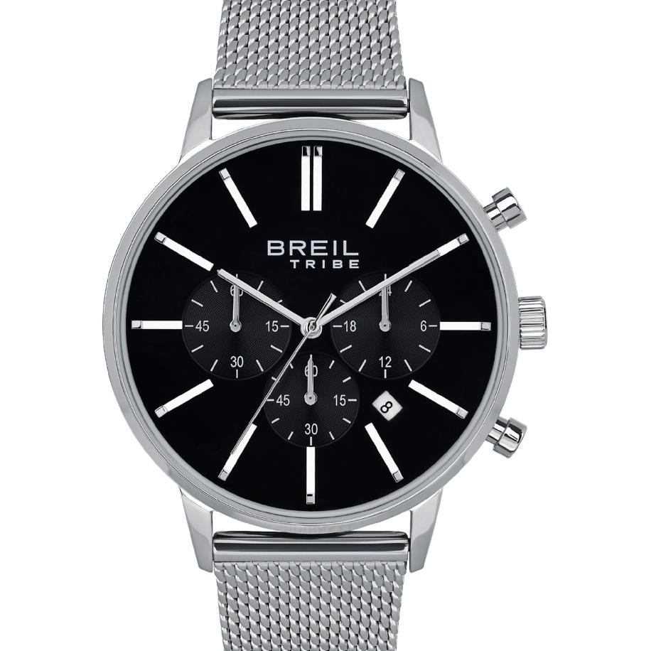 Breil Breil Analoog horloge Avery zwart / zilver -