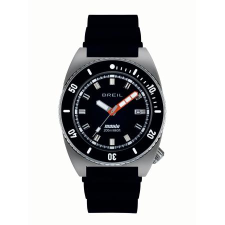 Breil Breil Analoog horloge Manta Seeker zwart / zilver