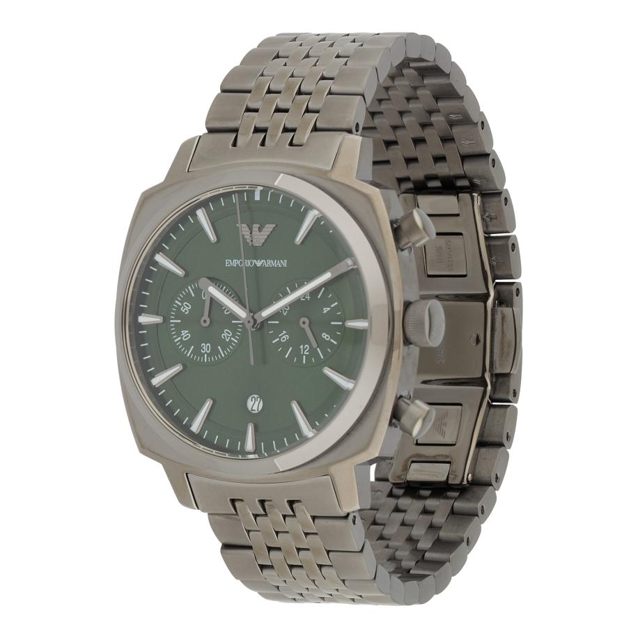 Emporio Armani Emporio Armani Analoog horloge antraciet / donkergroen -