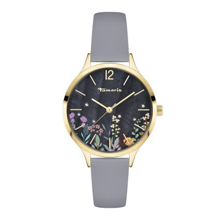 Tamaris Analoog horloge grijs / gemengde kleuren