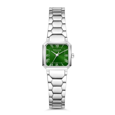 Parte di Me Parte di Me Analoog horloge groen / zilver