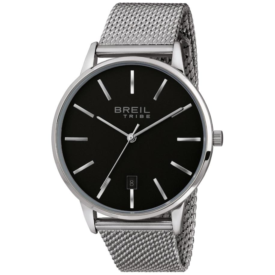 Breil Breil Analoog horloge Avery zwart / zilver -